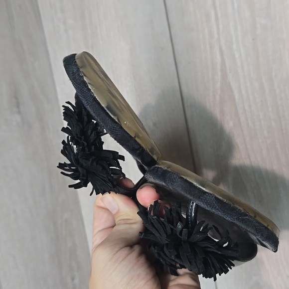 Coach Women's Suki Logo Signature Thong T Strap Slide Sandals Shoes Sz 7B - Picture 4 of 10